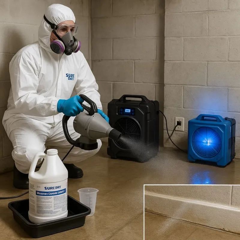 Sanitization and Odor Removal process in Elmwood Park, NJ
